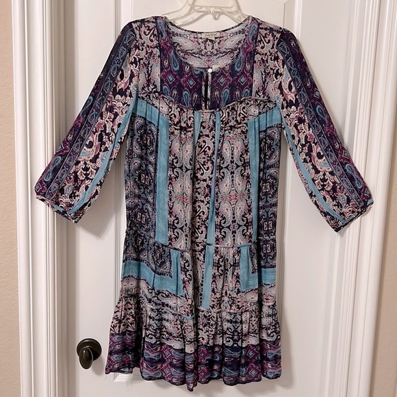 LUCKY BRAND Paisley Print Dress